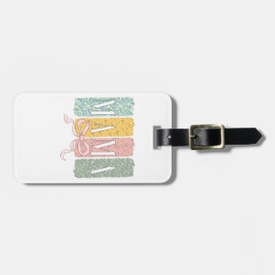 Funny Bow Coquette Mama Flowers Mother’s Day   Luggage Tag