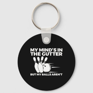 Funny Bowling 1 Key Ring