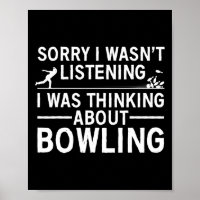 Funny Bowling Design For Men Women Kids Bowler Bow