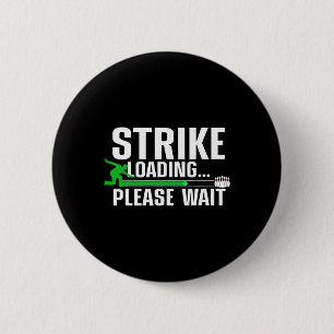 Funny Bowling Design For Men Women Kids Bowling Lo 6 Cm Round Badge