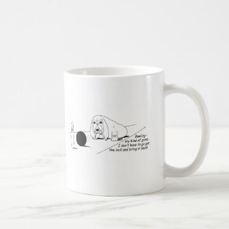 Funny Bowling Dog Mug