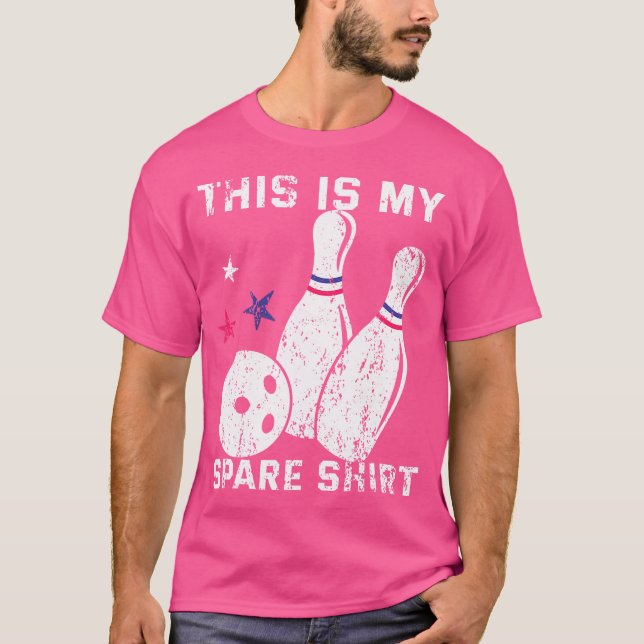 Funny Bowling Free Time Bowler Lover Player This I T-Shirt (Front)
