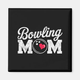 Funny Bowling Player Mom Bowl Mother Bowler #bowli Magnet