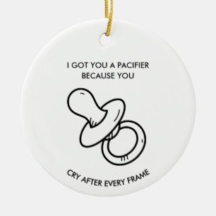 Funny Bowling, Sarcastic Gag Gift for Bowlers  Ceramic Tree Decoration