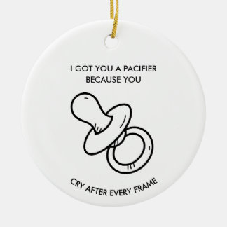 Funny Bowling, Sarcastic Gag Gift for Bowlers Ceramic Tree Decoration