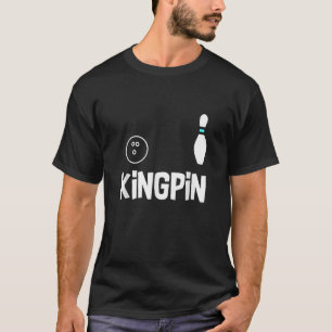 Funny Bowling Shirt Kingpin League Gift