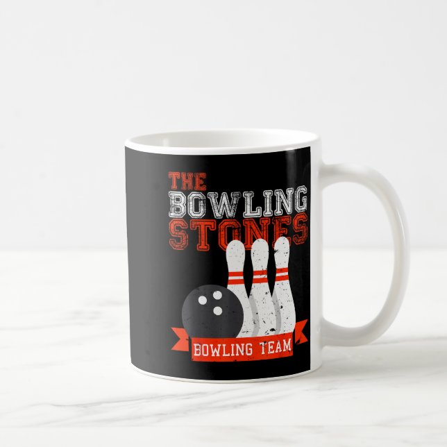 Funny Bowling Stones - Bowl Srts Team  Coffee Mug (Right)