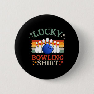 Funny Bowling This Is My Bowling Strike Team 6 Cm Round Badge