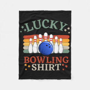 Funny Bowling This Is My Bowling Strike Team  Fleece Blanket