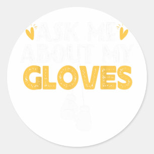 Funny Boxers Birthday Sarcastic Saying Classic Round Sticker