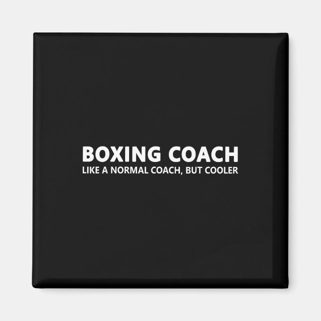 Funny Boxing Coach Definition Boxing Coach  Magnet (Front)