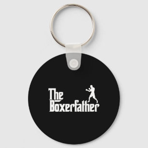 Funny Boxing Father Dad Shirt The Boxer Father  Key Ring