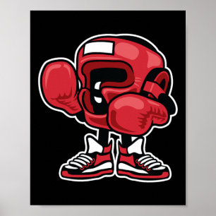 Funny Boxing Gifts For Girls Boys Kids Poster
