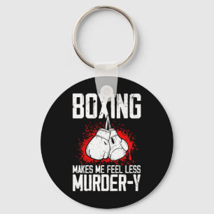 Funny Boxing Kickboxer Savate Mma Martial Arts Kic Key Ring