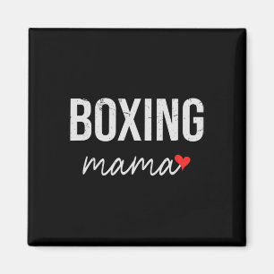 Funny Boxing Mum - Cute Boxing Mama Gift For Women Magnet