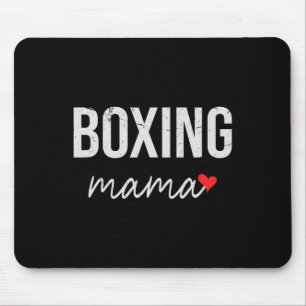 Funny Boxing Mum - Cute Boxing Mama Gift For Women Mouse Pad
