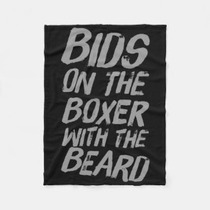 Funny Boxing Quotes Boxers Bids On The Boxer With Fleece Blanket