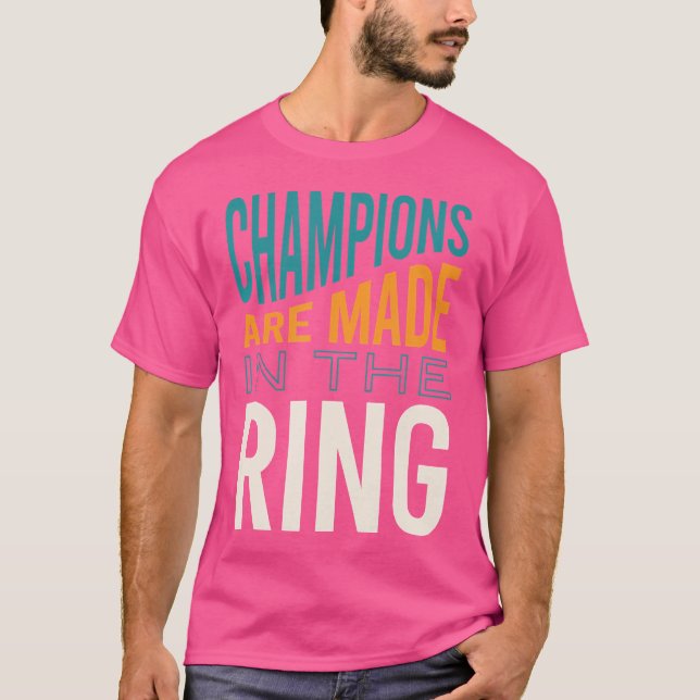 Funny Boxing Saying Mma Phrase Boxer T-Shirt (Front)