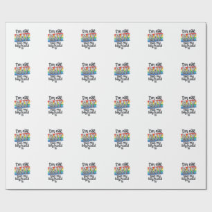 Funny Boyfriend Pride Vintage Engraving Shirt Desi Wrapping Paper