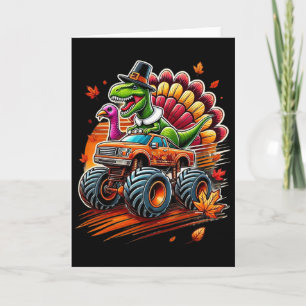 Funny Boys Thanksgiving Shirt Outfit Fall Shirts K Card