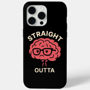 Funny Brain Phone Case – Geek & Student Life Humou