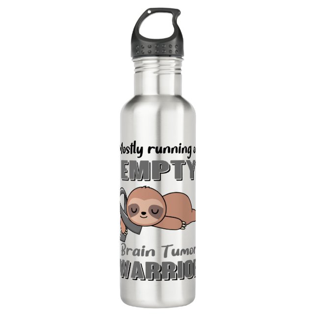 Funny Brain Tumour Awareness Gifts 710 Ml Water Bottle (Front)