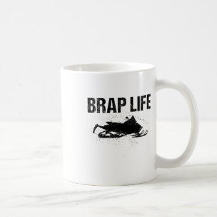 Funny Brap Snowmobile Gift For Snowmobiling Lover Coffee Mug