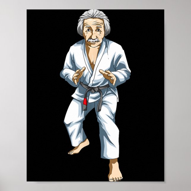 Funny Brazilian Jiu Jitsu Professor Poster (Front)