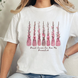 Funny Breast Cancer Pink October Witchy Survivor G Tri-Blend Shirt