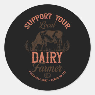 Funny Breast Feeding Moms Saying New Moms Breastmi Classic Round Sticker