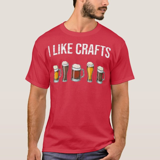 Funny Brewer Craft Beer T-Shirt (Front)