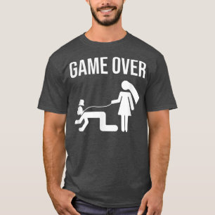 Funny Bride Groom Bachelor Bachelorette Wedding Gr T-Shirt