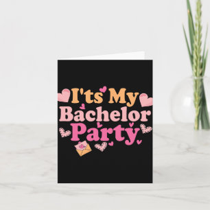 Funny Bride Groom Wedding Bachelor Bachelorette Pa Card