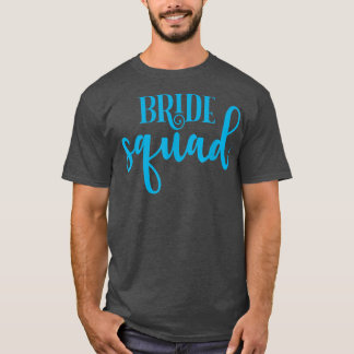 Funny Bridesmaid Bride Bachelorette Party Bride Sq T-Shirt