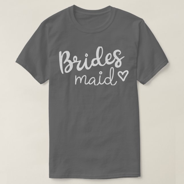Funny Bridesmaid Bride Bachelorette Party  T-Shirt (Design Front)