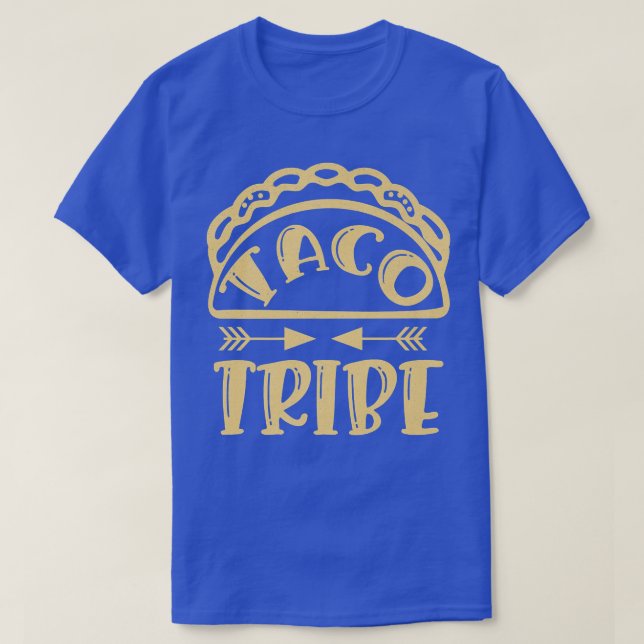 Funny Bridesmaid Bride Bachelorette Party Taco Tri T-Shirt (Design Front)