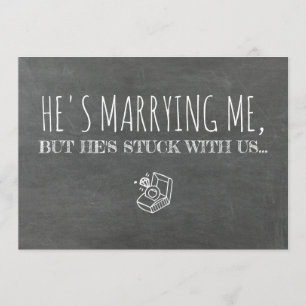 Funny Bridesmaid / Maid of Honour Proposal Invitation