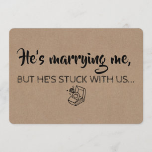 Funny Bridesmaid / Maid of Honour Proposal Invitation