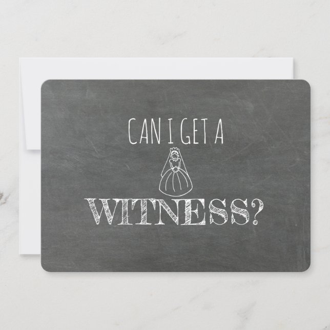 Funny Bridesmaid / Maid of Honour Proposal Invitation (Front)