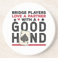 Funny Bridge Player Partner Good Hand