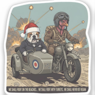 Funny British anti vegan Christmas
