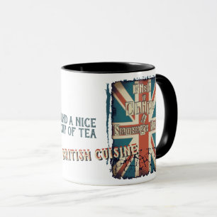 Funny British Fish And Chips Mug