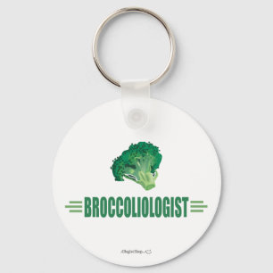 Funny Broccoli Key Ring