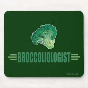 Funny Broccoli Mouse Pad