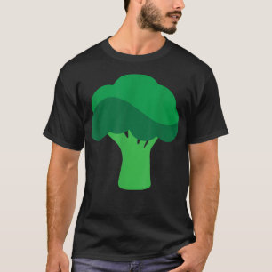 Funny Broccoli Plain Vegetable with no Flavours T-Shirt