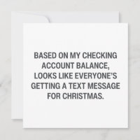 Funny Broke Christmas