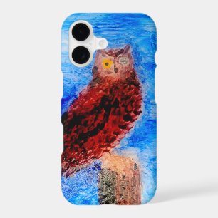 Funny Brown Owl