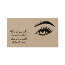 Funny Brows and Lashes Kraft