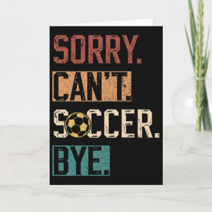 Funny Bruh I'm In 1st Grade Soccer Ck To School Bo Card