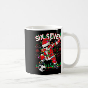 Funny Bruh Soccer Santa 67 Meme Christmas Xmas Paj Coffee Mug